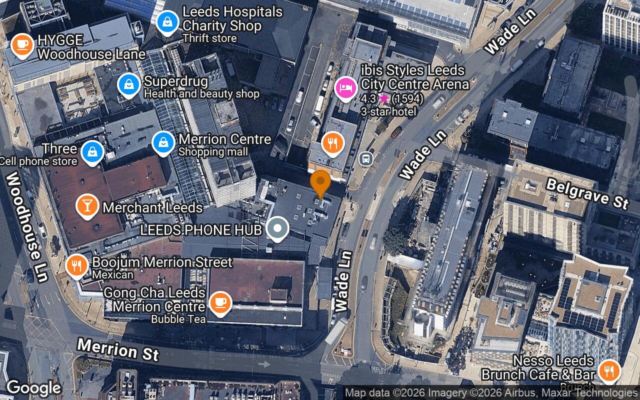 Leeds City Centre coach parking