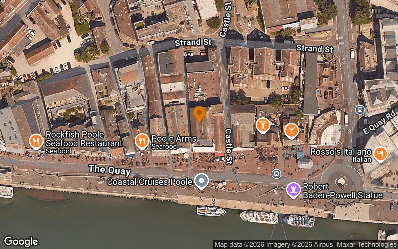 Poole Quay coach drop-off