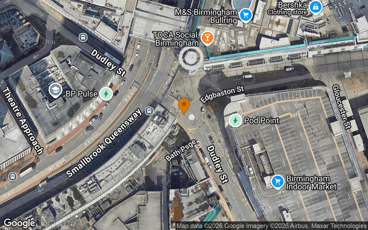 Dudley Street coach drop-off