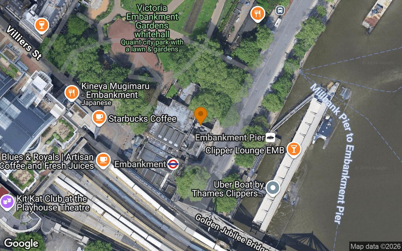 Embankment Gardens (for Embankment Pier)