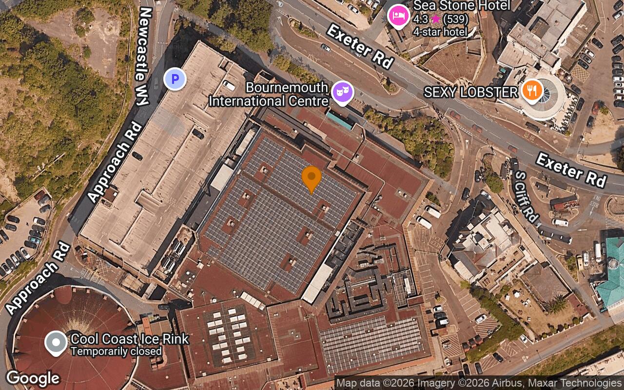 Bournemouth International Centre coach drop-off