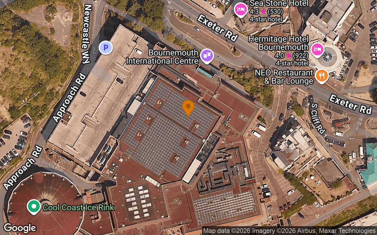 Bournemouth International Centre coach drop-off