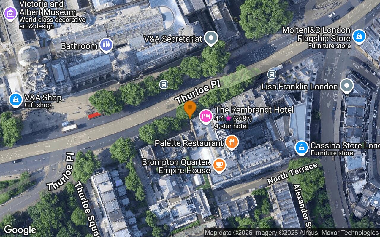 Cromwell Road, westbound (Cromwell Road, Thurloe Place) (1 bays)